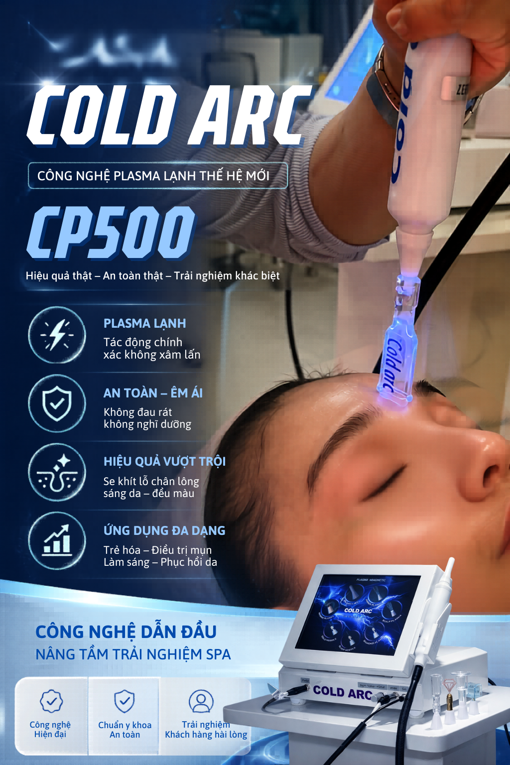Tác động chính xác không xâm lấn của Cord Arc